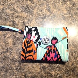 Vera Bradley Your Turn Smart Phone Wristlet Turnlock‎ Wallet Pueblo Print